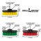 Drill Brush Power Scrubber By Useful Products 7 in W 5 in L Brush, Variety 5in-S-GRY-QC-DB - alternate 7